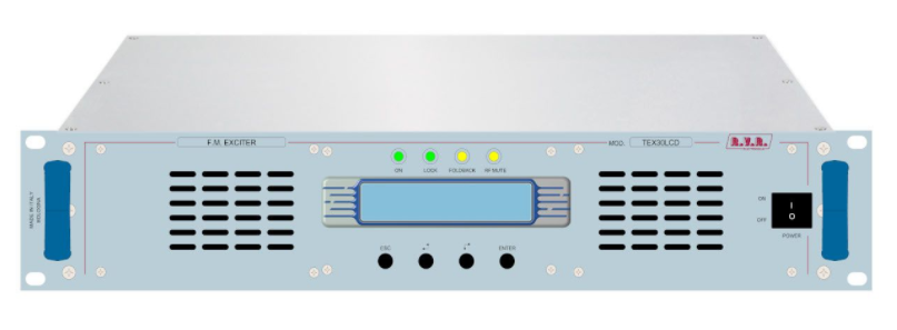 RVR TEX30LCD/S（30W）FM调频激励器
