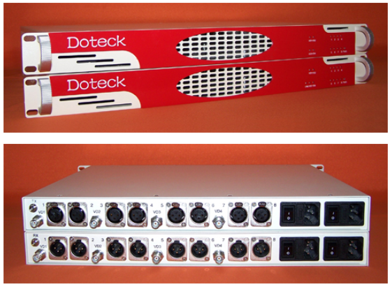 Doteck多铁克A4系  广播甲级4路视频8路音频数字光端机