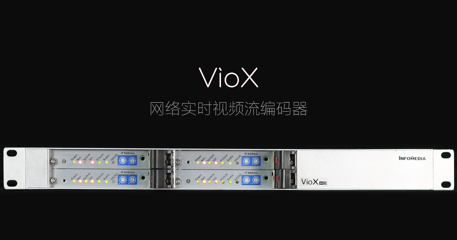VioX 网络实时视频流编码器